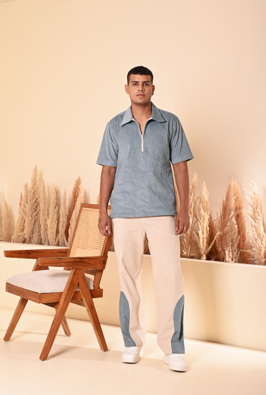 Corduroy Polo Set