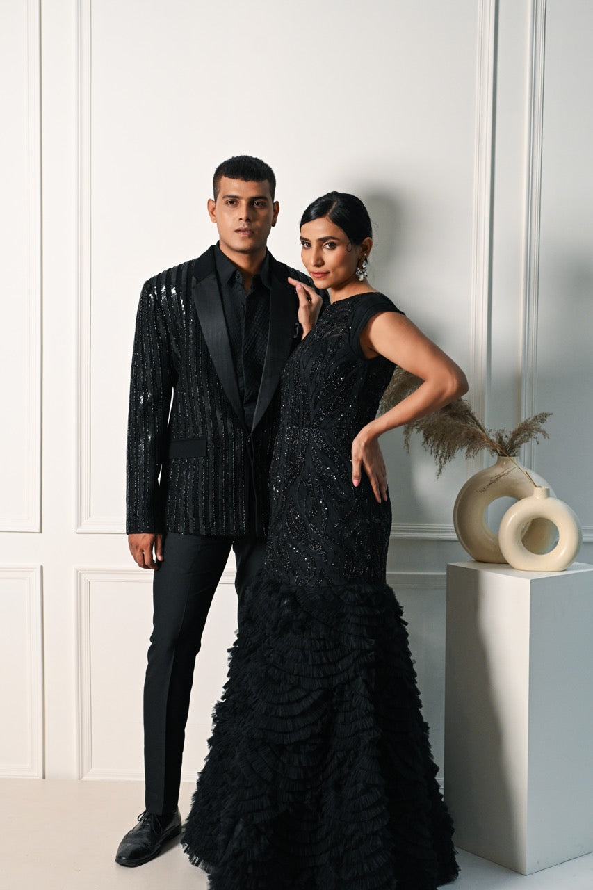 Black Cocktail Gown