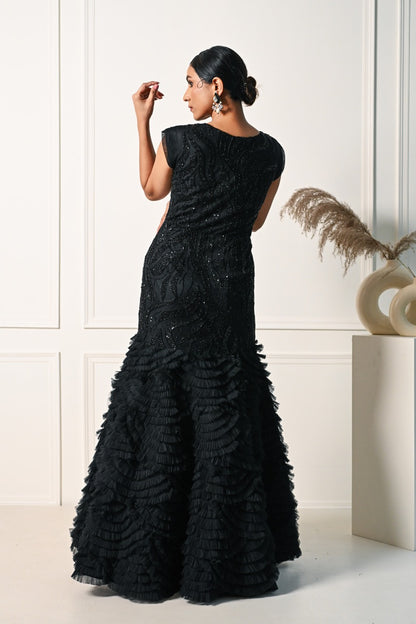 Black Cocktail Gown