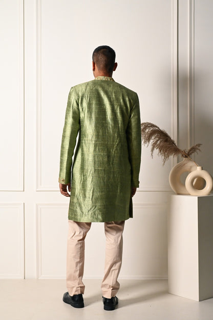 Sage Green Sherwani