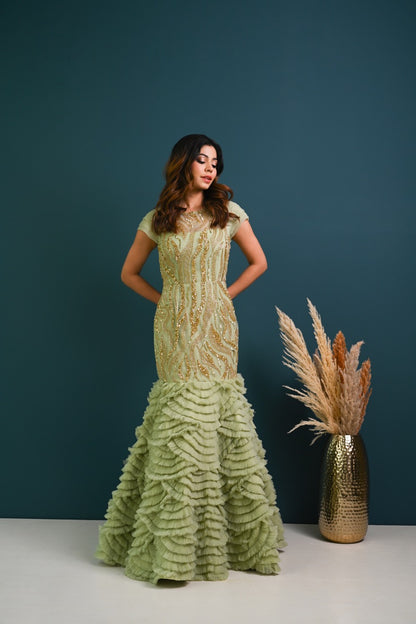 Sage Green Gown