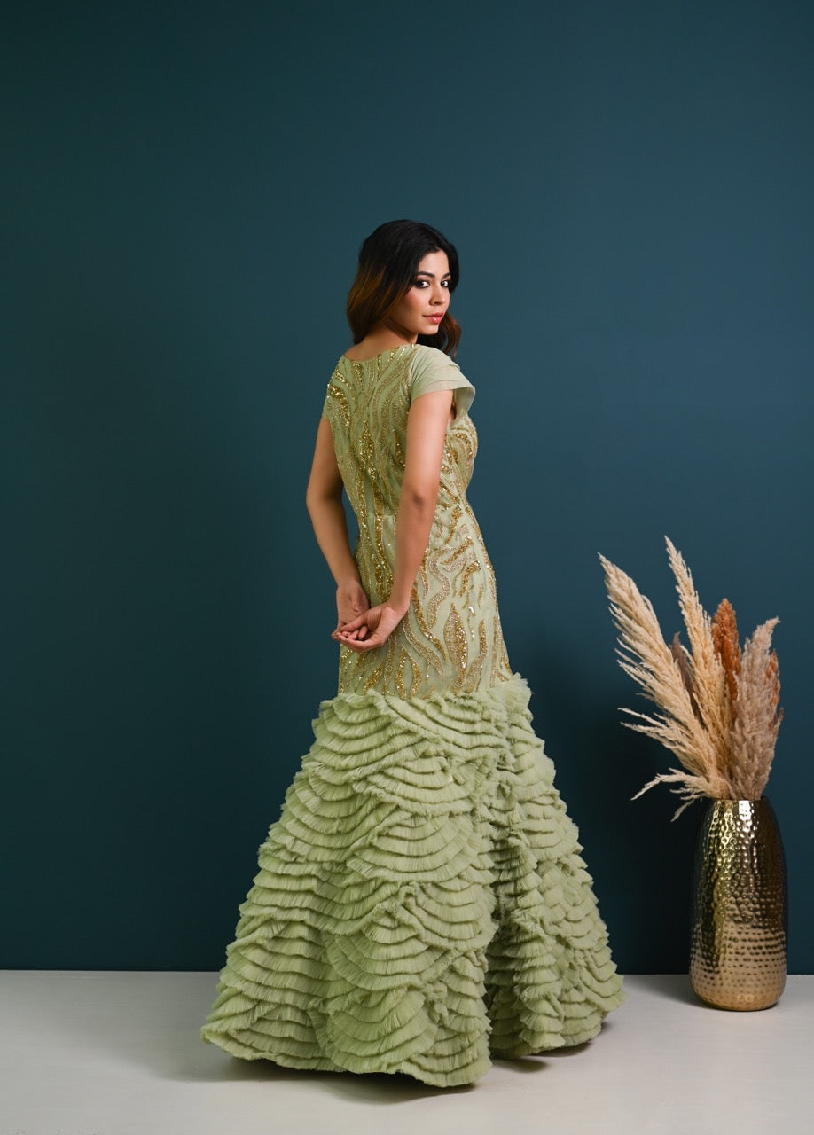 Sage Green Gown