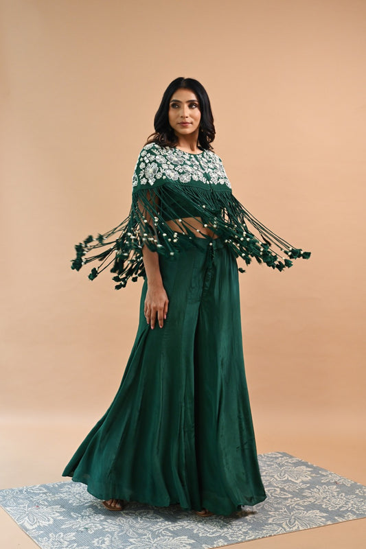 Green Cape Set